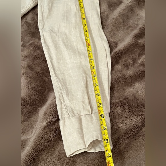 Victor Victoria women’s button down linen shirt Made in Italy - Picture 11 of 11